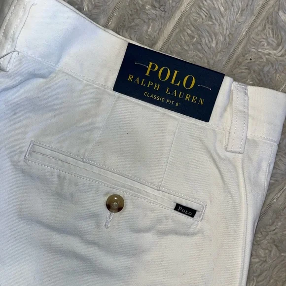 NWT Polo Ralph Lauren Men's White Shorts 32 - Picture 4 of 6